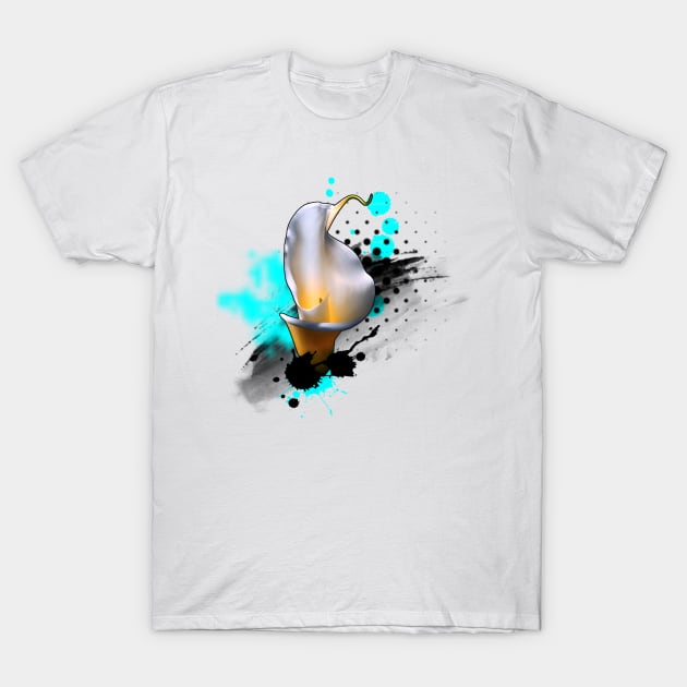 Abstract Calla Lily T-Shirt by RogerPrice00x